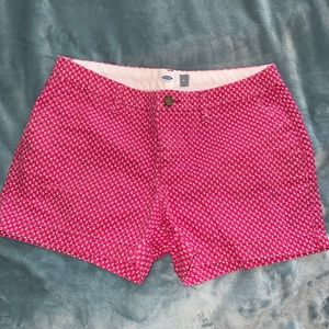 Old Navy pink flowered shorts